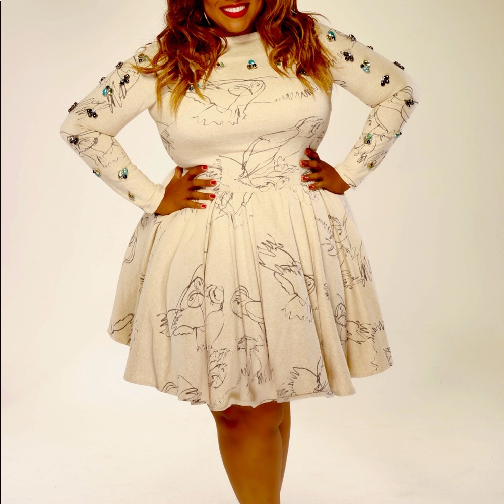 “London’s Owl” dress by MyEleven60